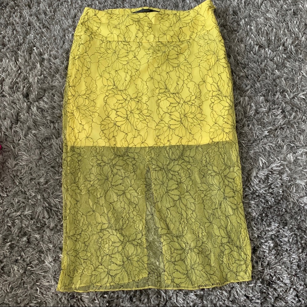 Zara Midi Lace Summer Skirt